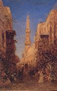 Felix Ziem Street in old caio oil painting artist